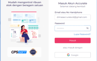 Registrasi Akun Accurate Online