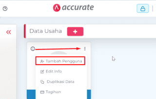 Hapus Pengguna / user di accurate Online
