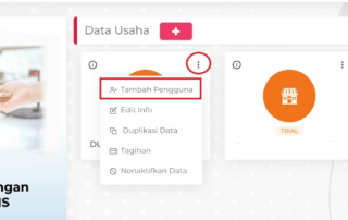 Tambah Pengguna di accurate online
