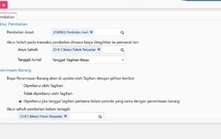 Pengaturan Preferensi Pembelian Accurate Online