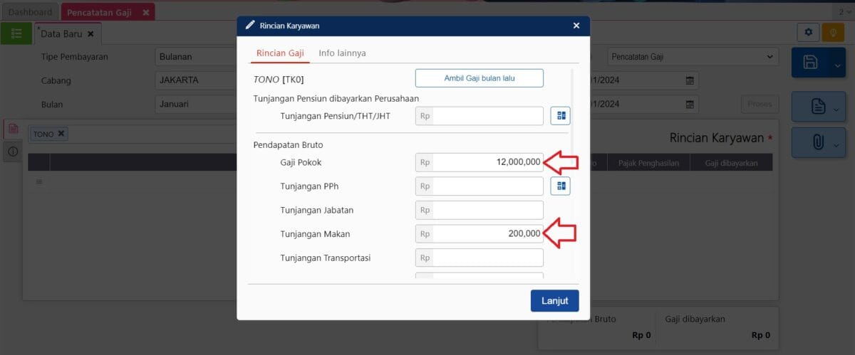 Perhitungan Pph21 Karyawan Tetap