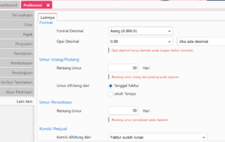 Preferensi Lain-Lain Di Accurate Online