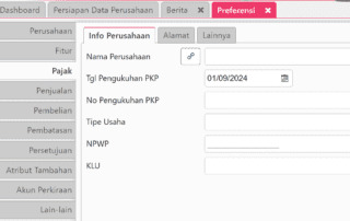 Preferensi Pajak Accurate Online