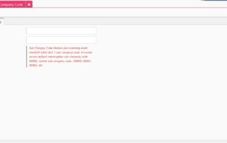 Pengaturan Sub Company Code Accurate Online